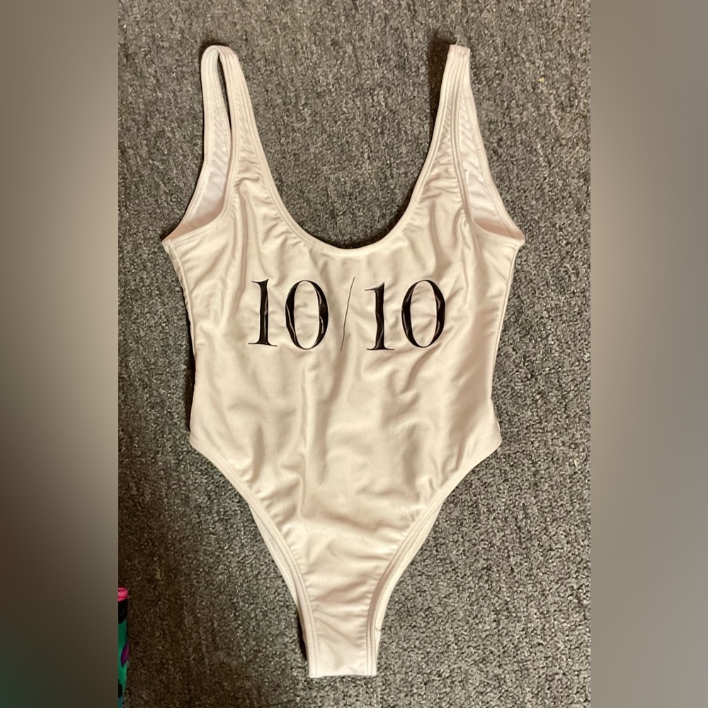 Stampd Off White One Piece Swimsuit